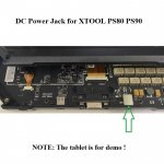 DC Power Jack Socket Charging Port for XTOOL PS80 PS90 Scanner